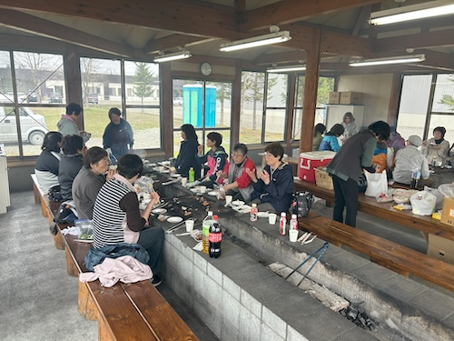 念願の春の交流会を開催しました！　すみれ部会焼肉交流会（4月24日）